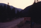 Entrance to Cathedral Provincial Park