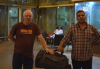 At the Cairo Railway Station