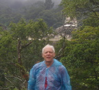 Bob at Palenque ruins