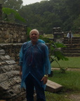 Bob at Palenque ruins