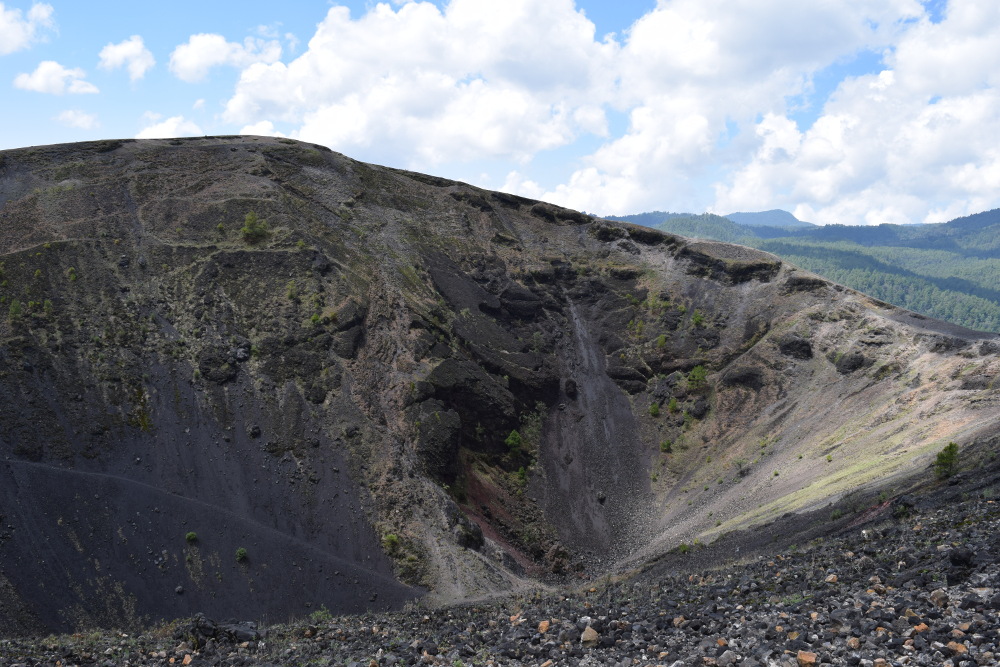 Parícutin crater