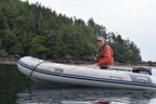 Bill Broughton fishing in Hole in the Wall